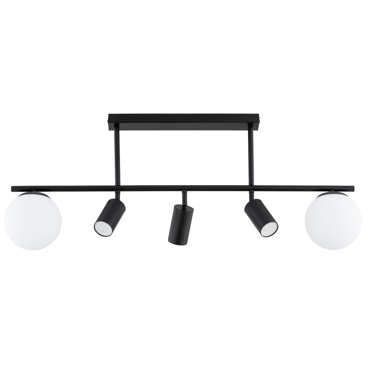 CEILING LAMP ALFA ESKA Black 3 x GU10 & 2 x E14