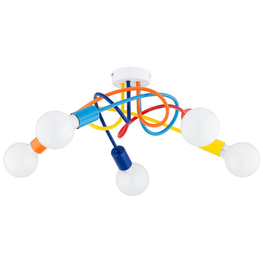 CEILING LAMP ALFA DRAGO MultiColour 5 x E27