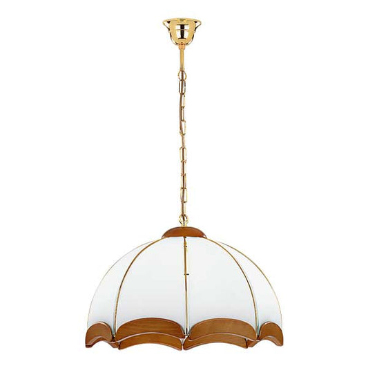 PENDANT LAMP ALFA SIKORKA  Wooden 3 x E27