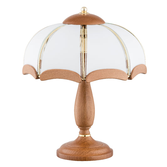 TABLE LAMP SIKORKA  Wooden 2 x E14