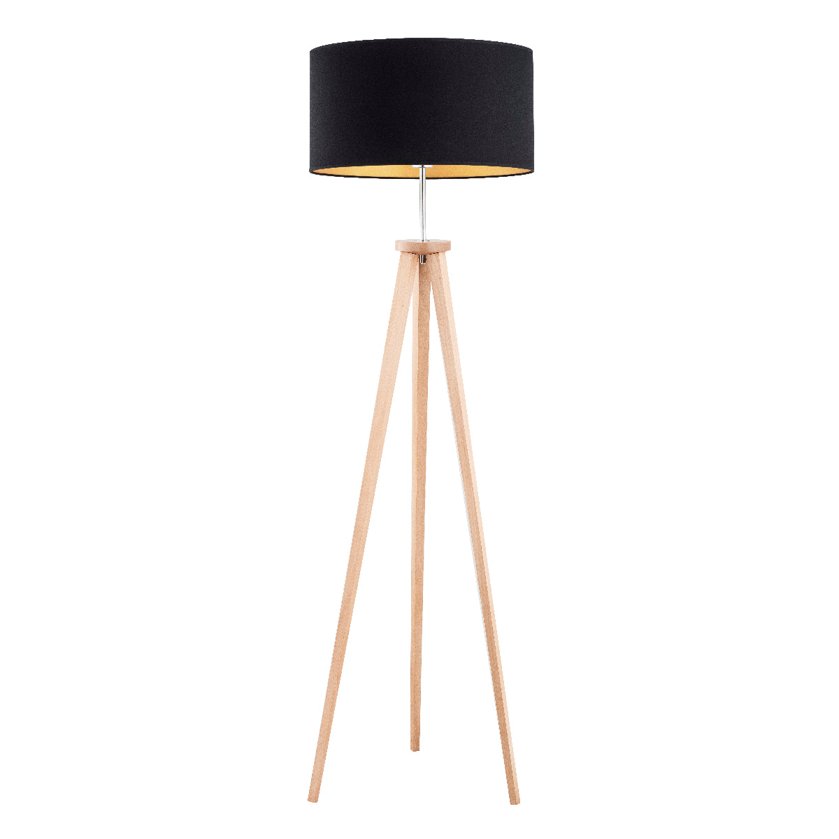 FLOOR LAMP ALFA GoldI Wooden 1 x E27