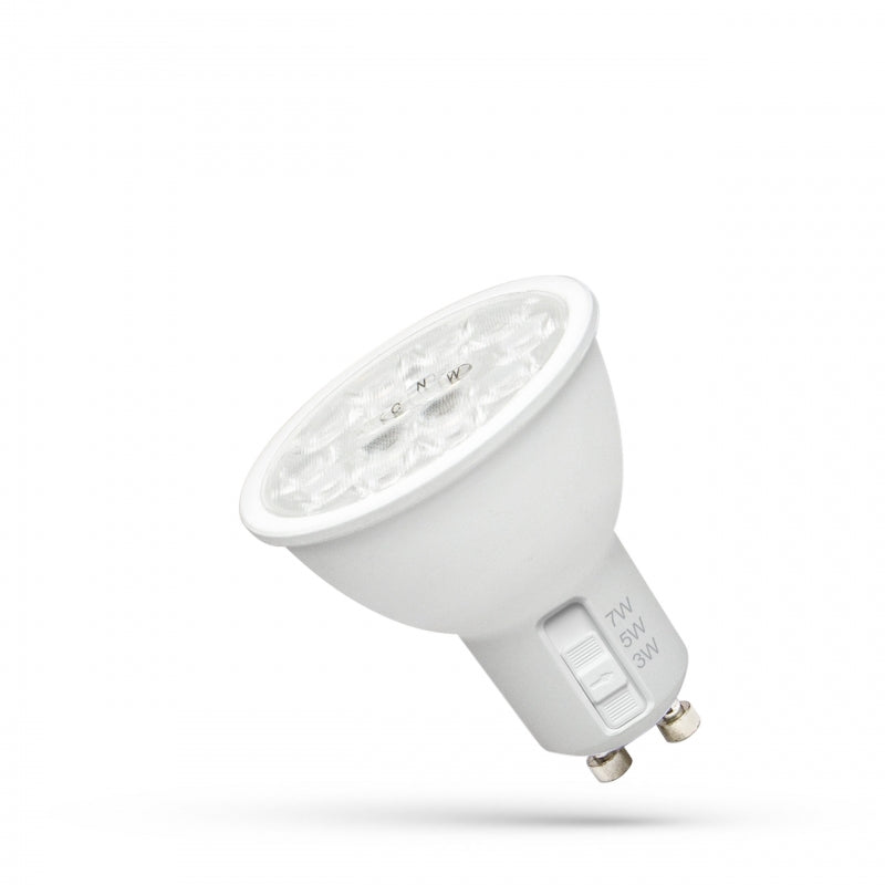 Switchable GU10 LED | CCT Switchable | Power Selectable (3W/5W/7W)