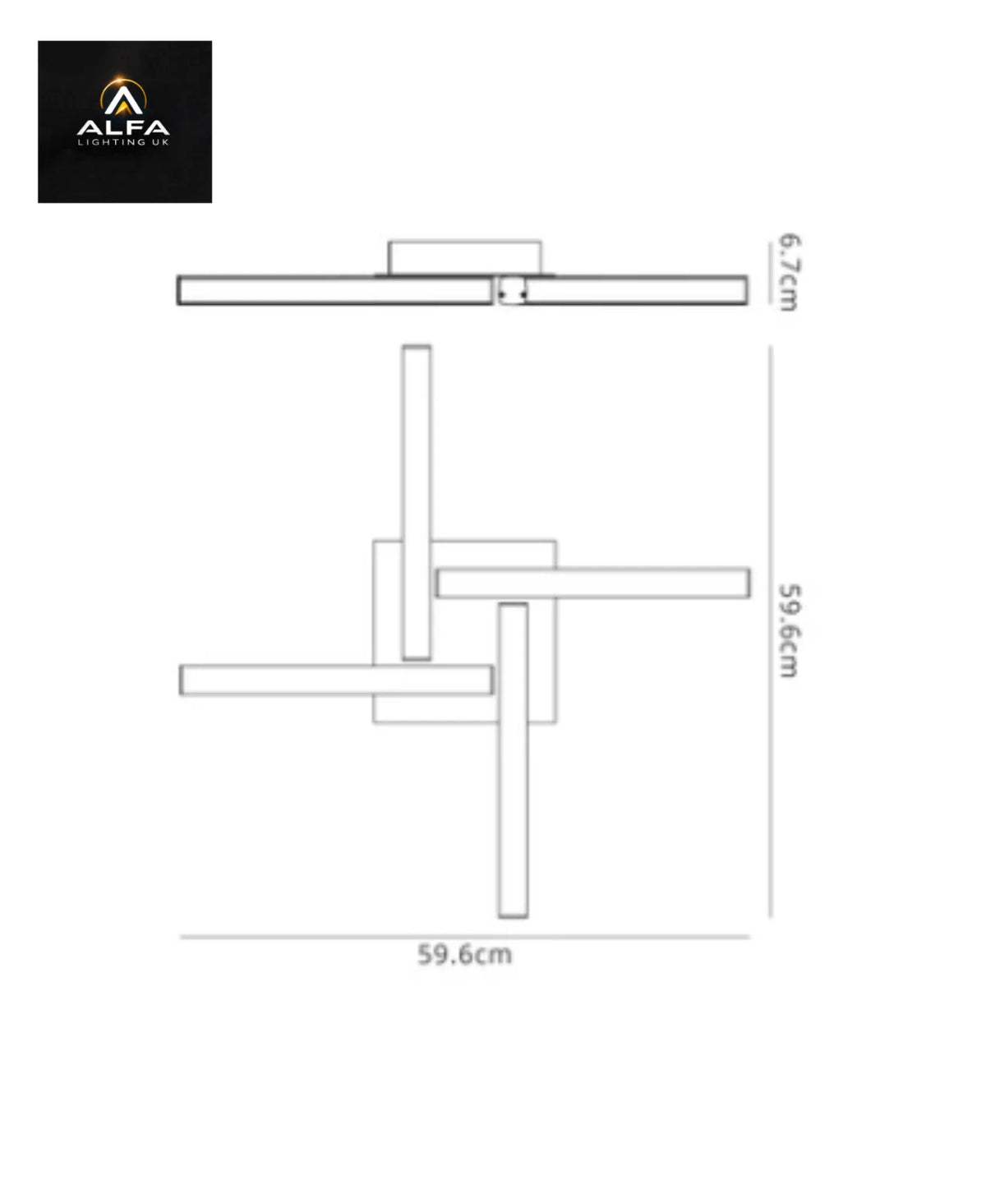 LIGHT | SH7029 | 4 Light | Ceiling Flush | 4 x 6W LED | Polished Chrome | IP44 - CLEARANCE