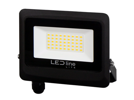 30W LED Flood Light | 3000lm | 4000K | IP65