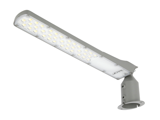 100W LED Street Light with Twilight Sensor/Photocell | 10,000lm | 4000K | Grey