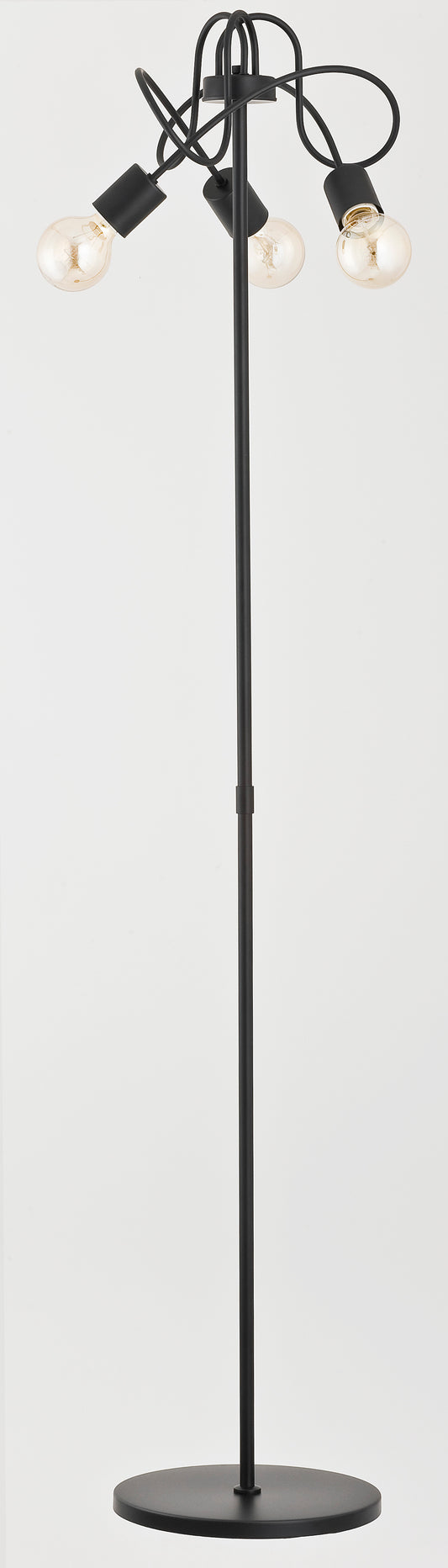 FLOOR LAMP ALFA TANGO Black 3 x E27