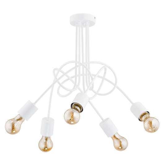 CEILING LAMP ALFA TANGO White 5 x E27