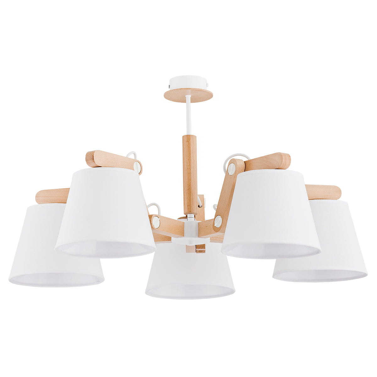 CEILING LAMP ALFA JOGA White 5 x E27
