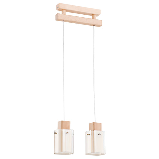 PENDANT LAMP ALFA ANABELL  Wooden 2 x E14