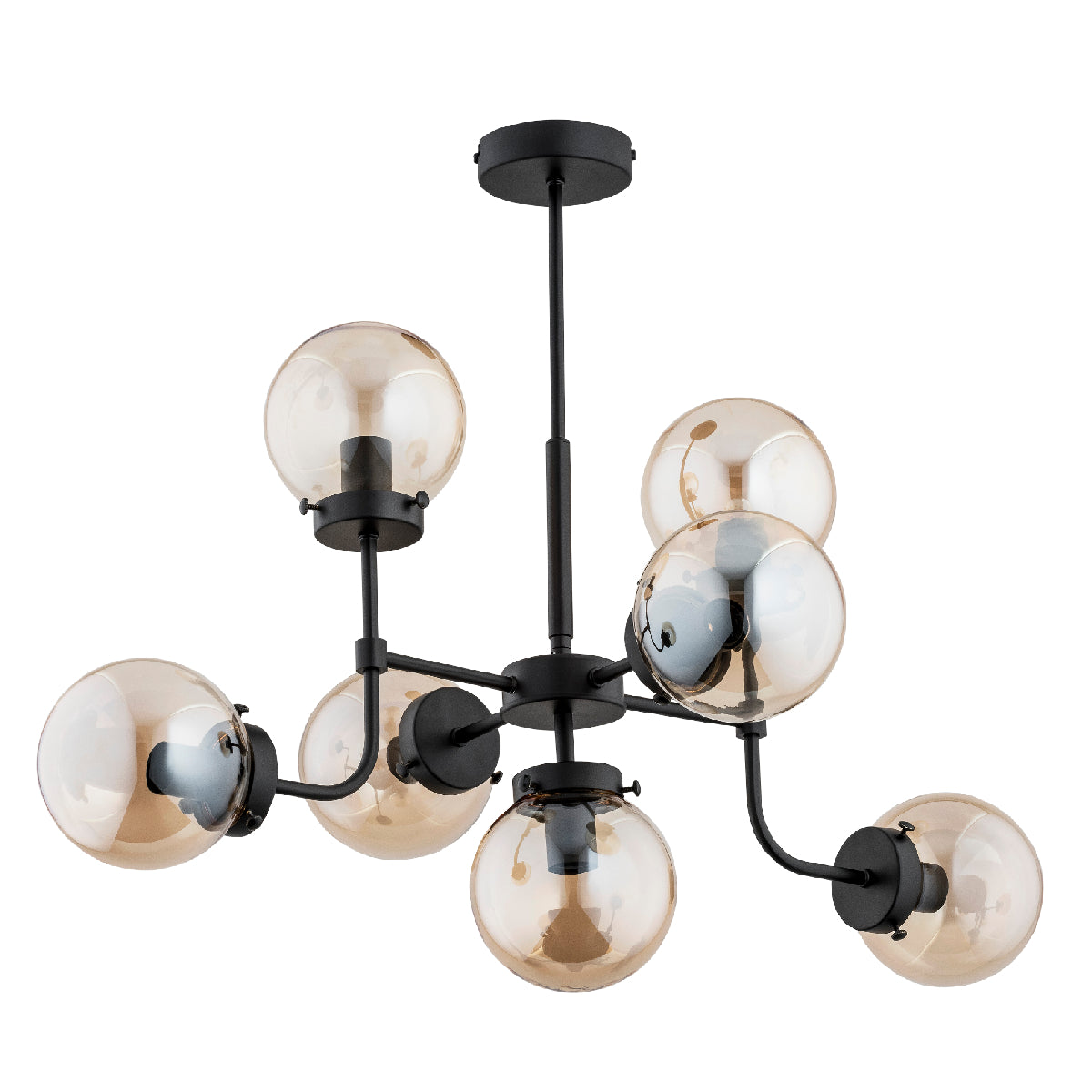CEILING LAMP ALFA TRANSFORMERS Black 7 x E14