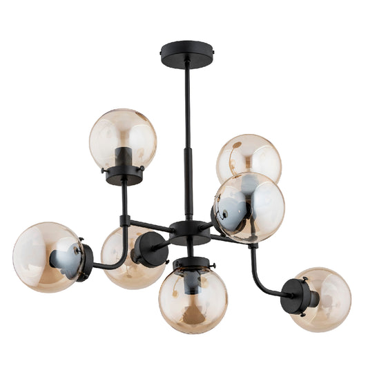 CEILING LAMP ALFA TRANSFORMERS Black 7 x E14
