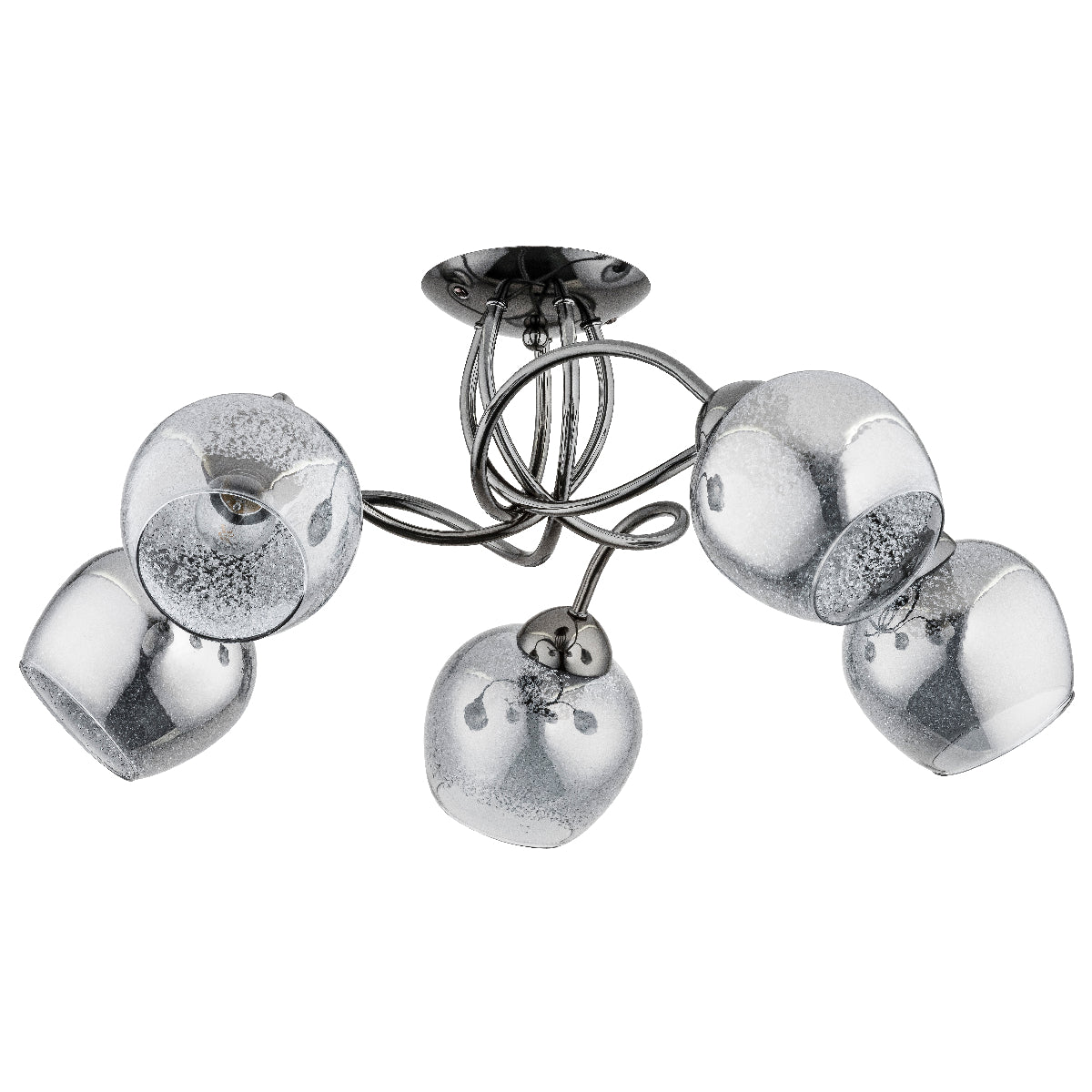 CEILING LAMP ALFA INFINITY Chrome 5 x E27