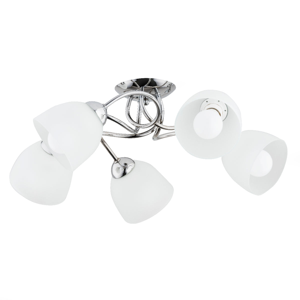 CEILING LAMP ALFA SILIA Chrome 5 x E27