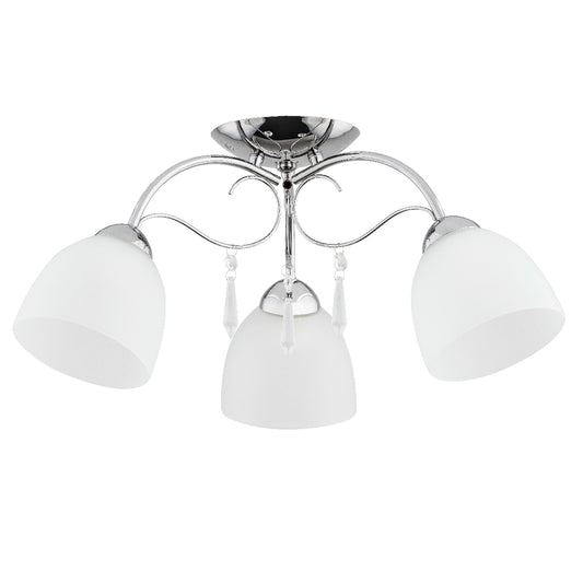 CEILING LAMP ALFA NATA Chrome 3 x E27
