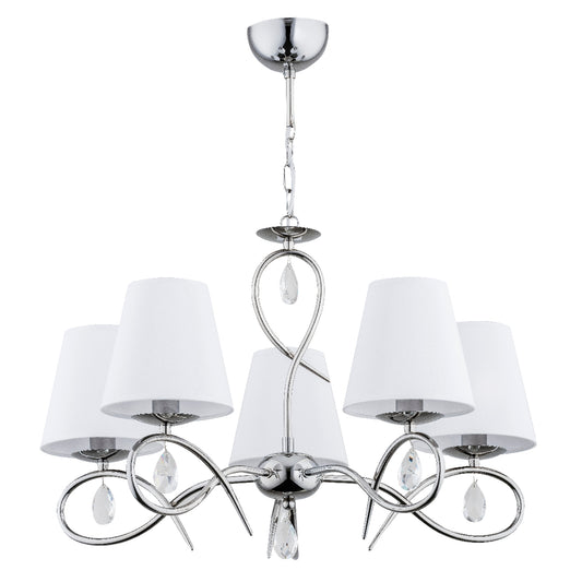CHANDELIER ALFA SYNA Chrome 5 x E14