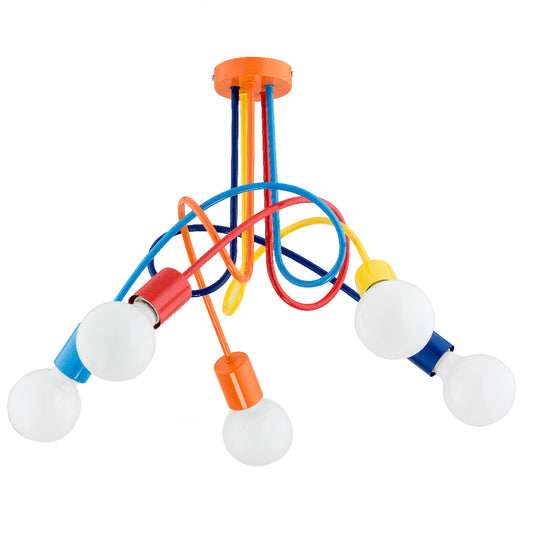 CEILING LAMP ALFA TANGO COLOR 5 x E27