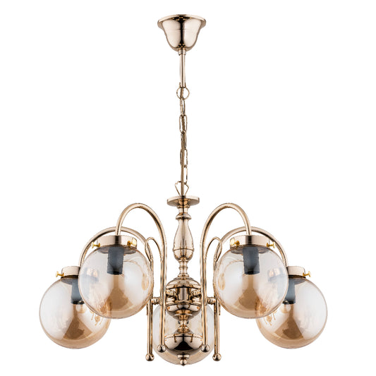 CHANDELIER ALFA HERO Gold 5 x E14