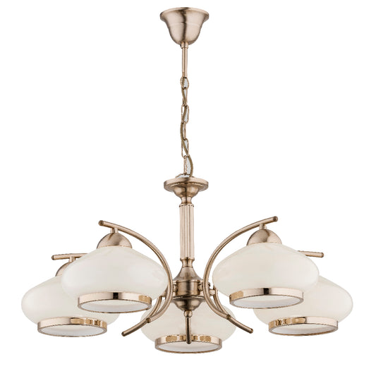 CHANDELIER ALFA ETNA Gold 5 x E27