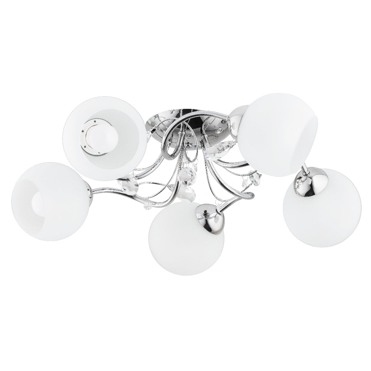 CEILING LAMP ALFA LIVIA PRO Chrome 5 x E27