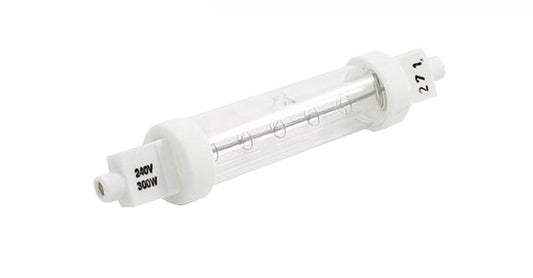Catering Heat Lamp 300W | Jacketed Safety Design | R7s 118mm