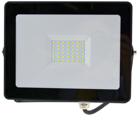 30W Slimline LED Flood Light | 2700lm | 6000K | IP65 - CLEARANCE