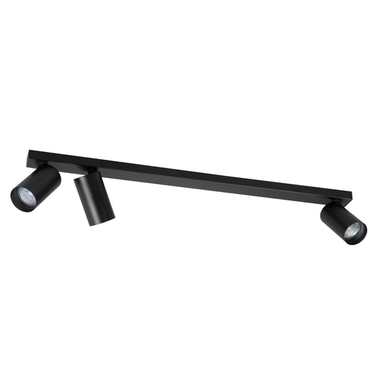 LAMP CEILING SPOTLIGHT ALFA ALASA Black 3 x GU10
