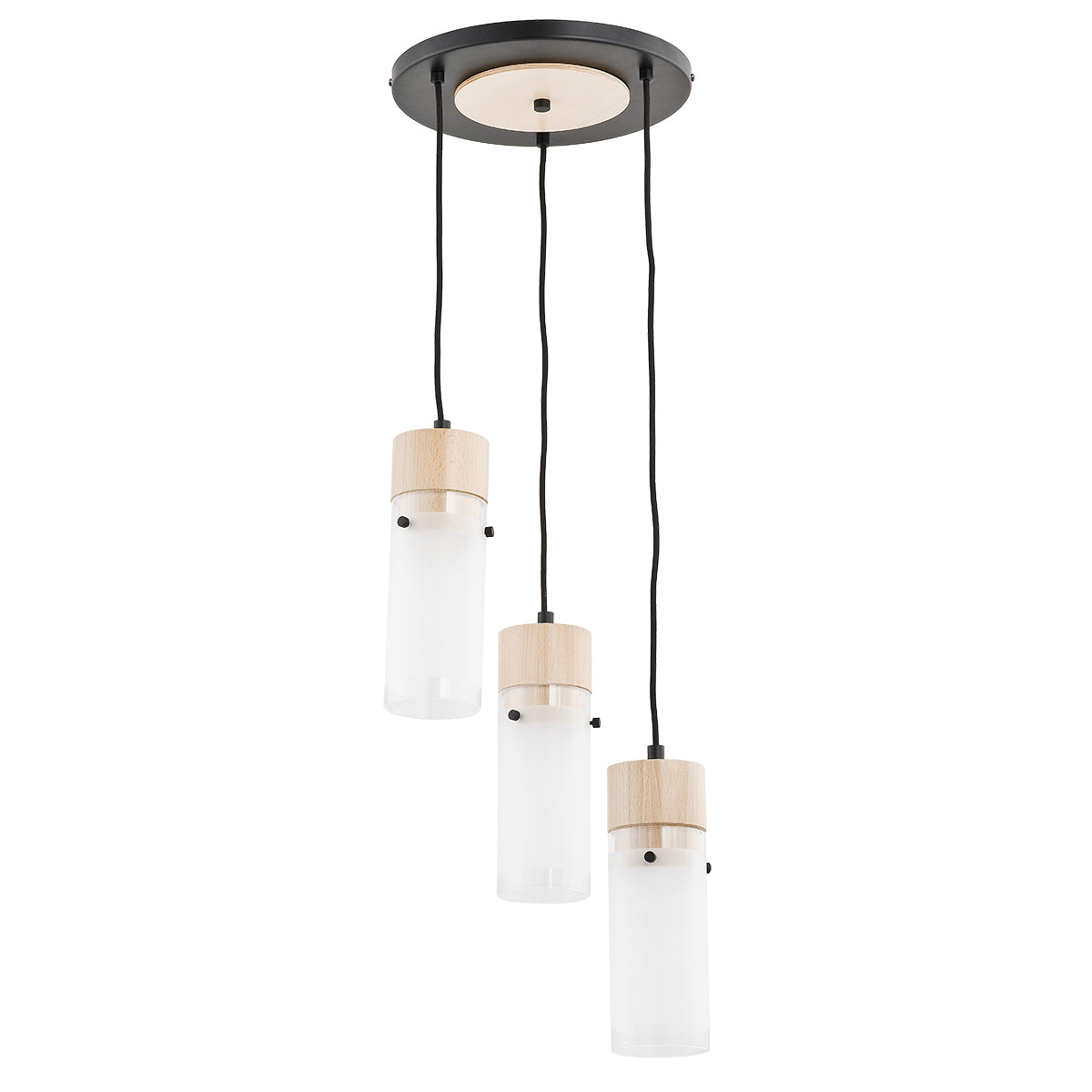 PENDANT LAMP ALFA TANTUM  Wooden 3 x E27