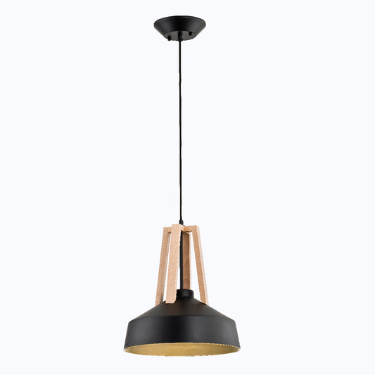 PENDANT LAMP ALFA DROP  Wooden 1 x E27