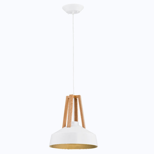 PENDANT LAMP ALFA DROP White 1 x E27