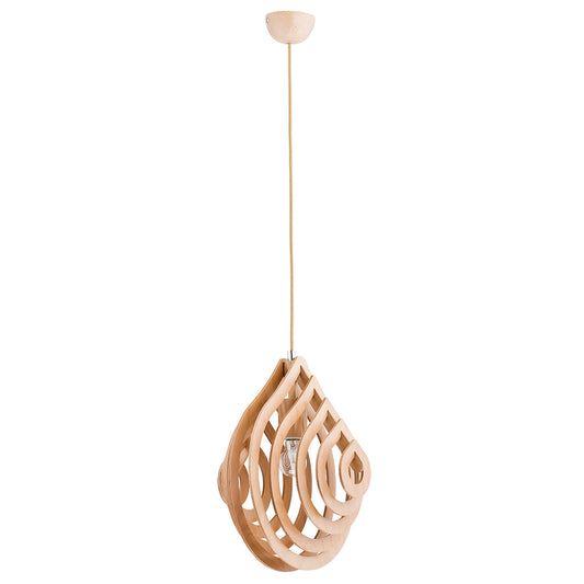PENDANT LAMP ALFA KARNAK  Wooden 1 x E27