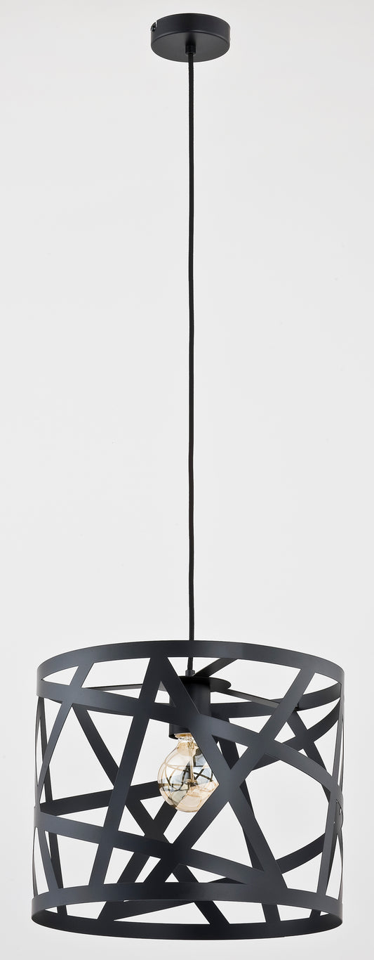 PENDANT LAMP ALFA AGAPA Black 1 x E27