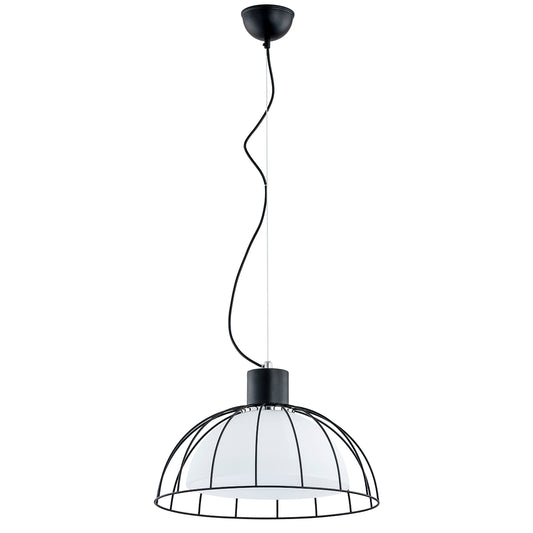PENDANT LAMP ALFA BONNY Black & White 1 x E27