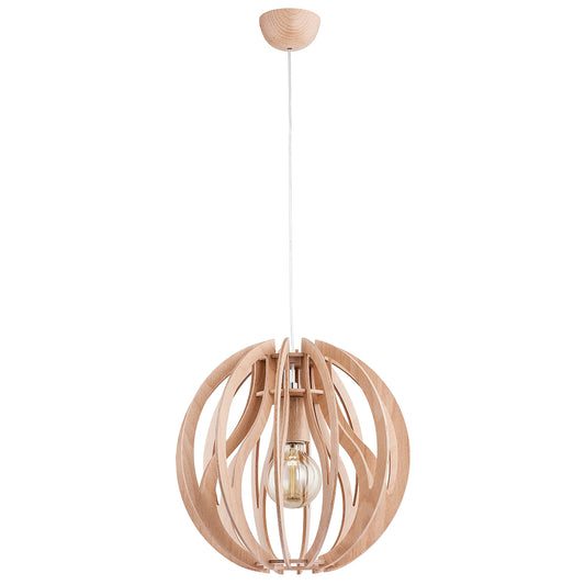 PENDANT LAMP ALFA BLADE  Wooden 1 x E27