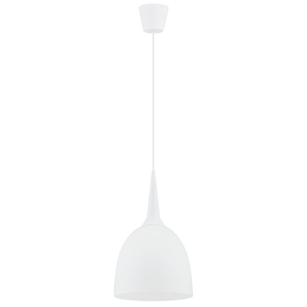 PENDANT LAMP ALFA UNI White 1 x E27