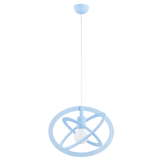 PENDANT LAMP ALFA GRADI ELIPSE Blue 1 x E27