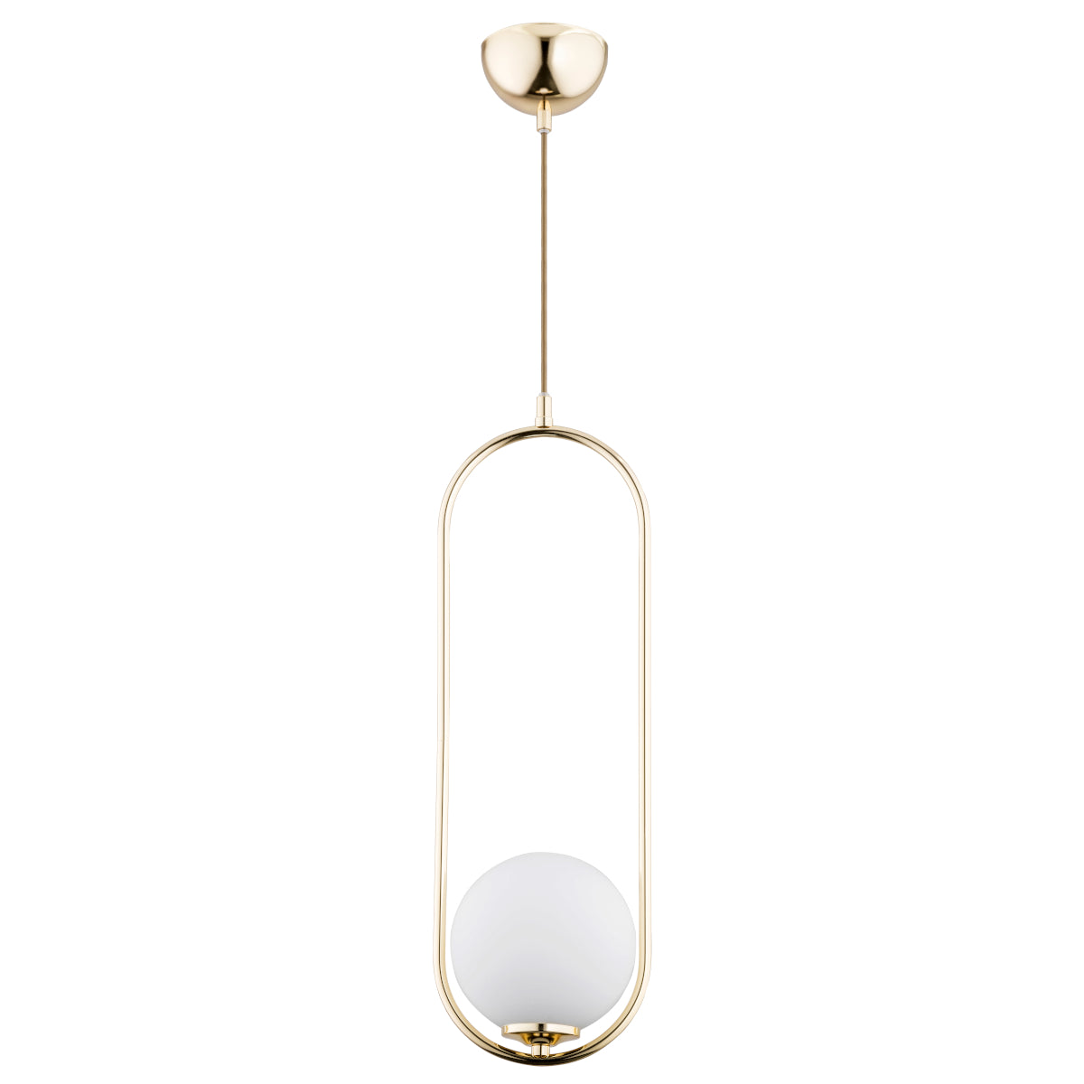 PENDANT LAMP ALFA NOVAL L Gold 1 x E14