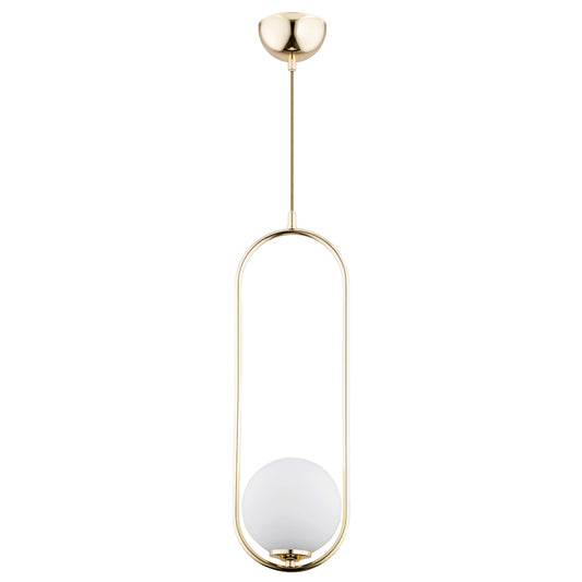 PENDANT LAMP ALFA NOVAL L Gold 1 x E14