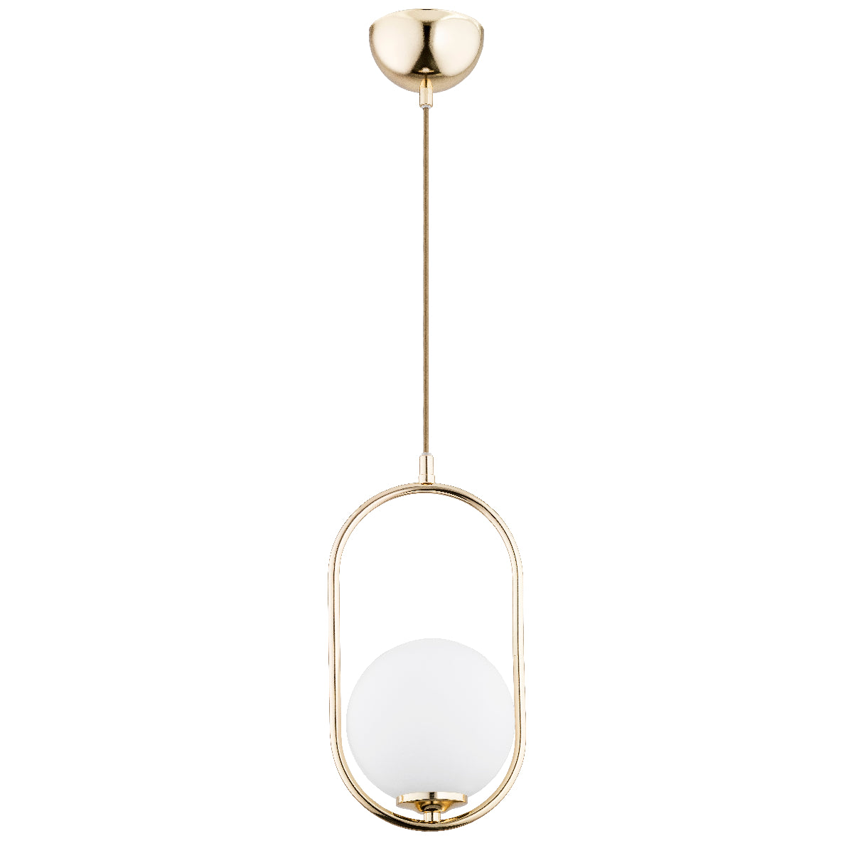 PENDANT LAMP ALFA NOVAL M Gold 1 x E14
