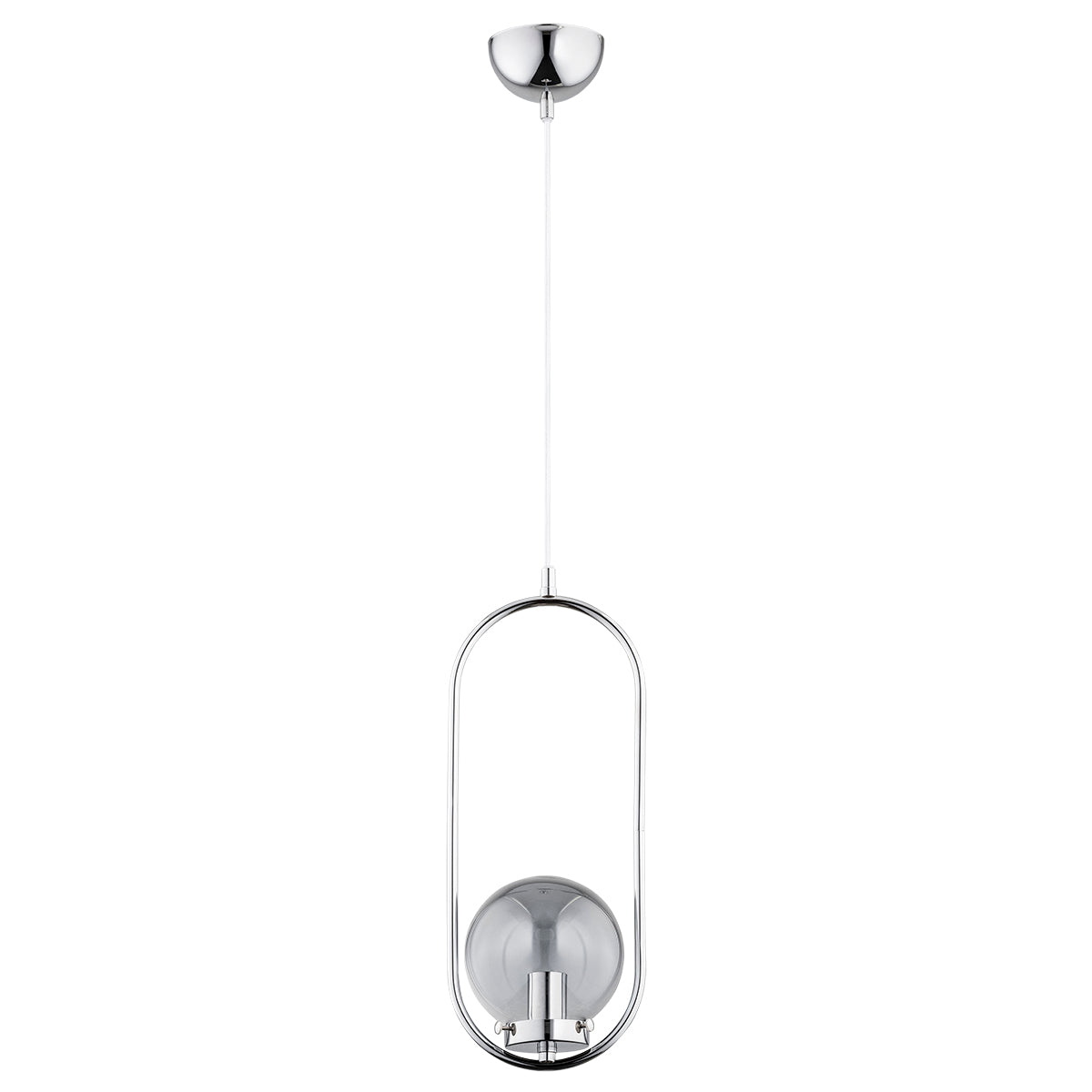 PENDANT LAMP ALFA OVAL Chrome 1 x E14