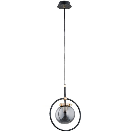 PENDANT LAMP ALFA AKIRA Black 1 x E27