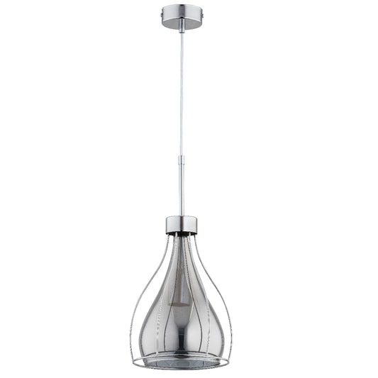 PENDANT LAMP ALFA LOTAR Chrome 1 x E27