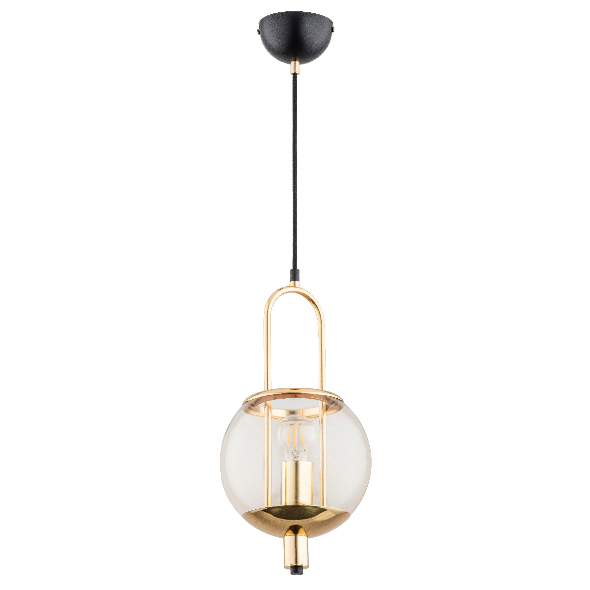 PENDANT LAMP ALFA LERANS Gold 1 x E27