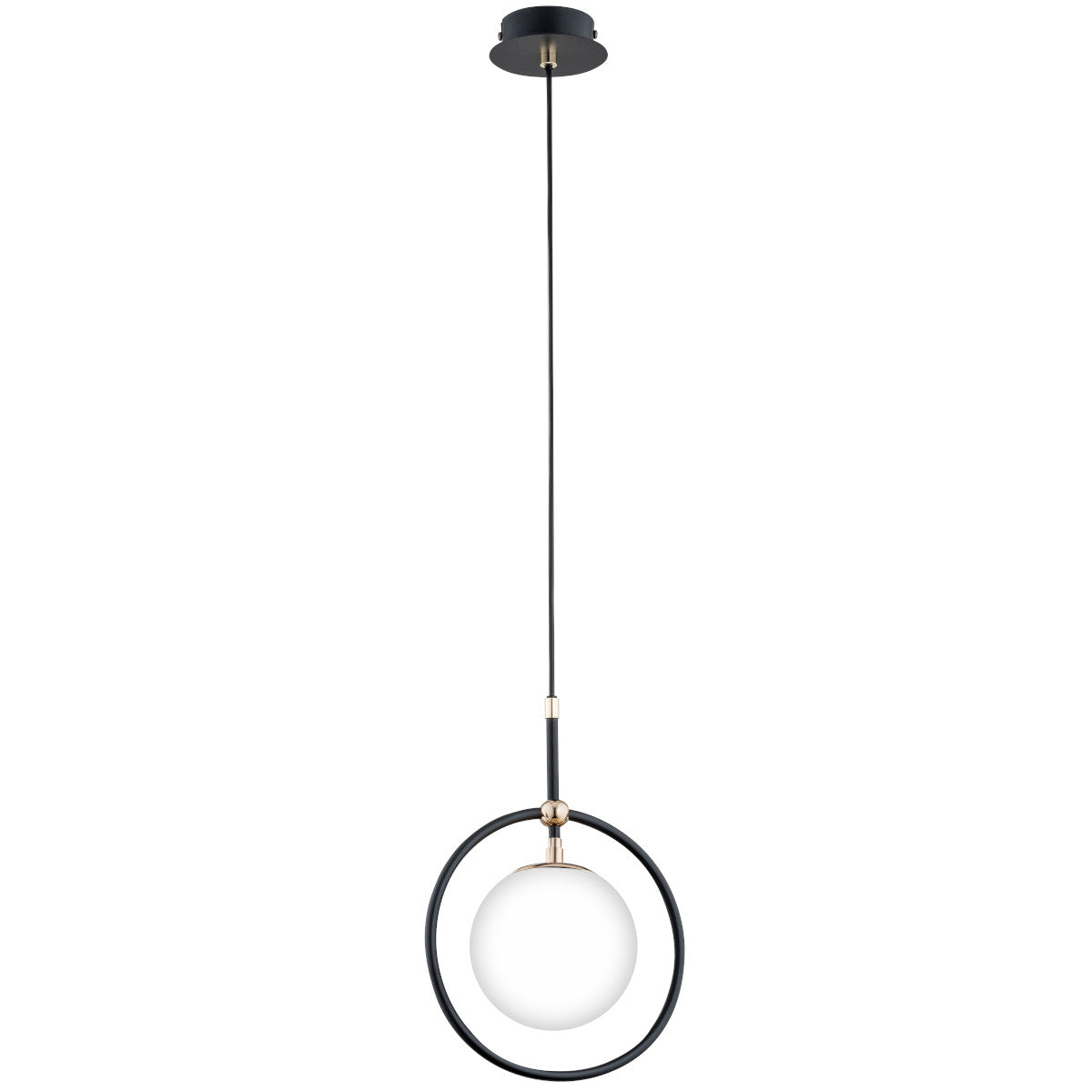 PENDANT LAMP ALFA AKIRA Black & White 1 x E14