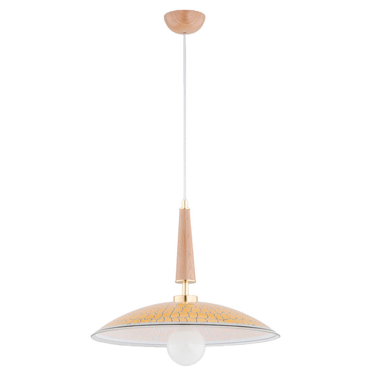 PENDANT LAMP ALFA COMBO  Wooden 1 x E27
