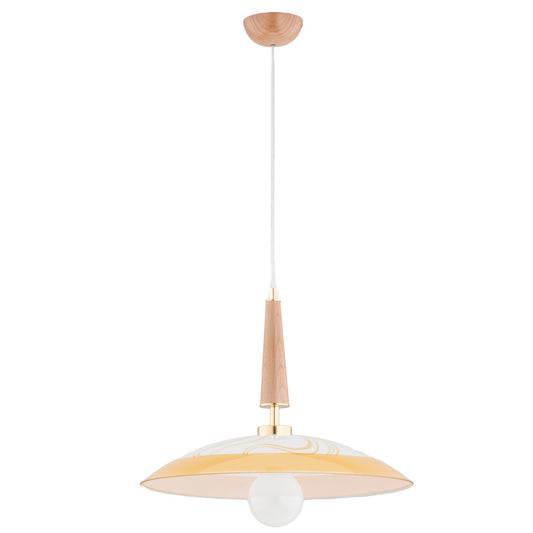 PENDANT LAMP ALFA FIGA  Wooden 1 x E27