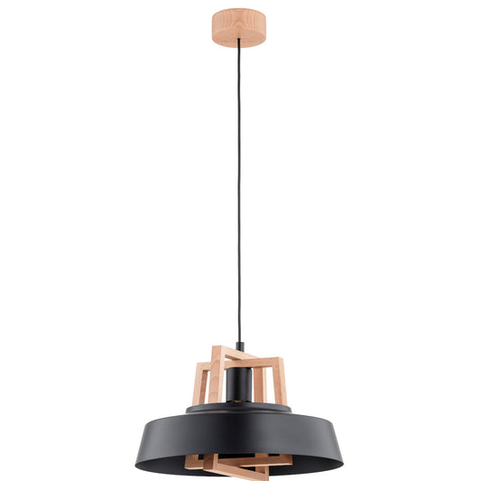 PENDANT LAMP ALFA BATUT  Wooden 1 x E27