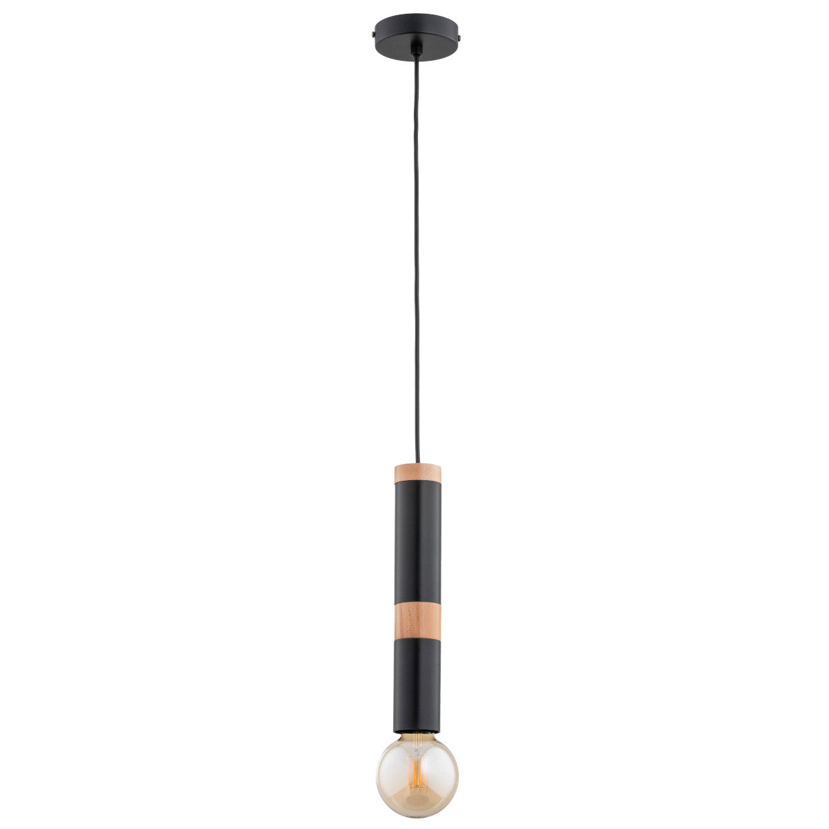 PENDANT LAMP ALFA AKORD Black 1 x E27