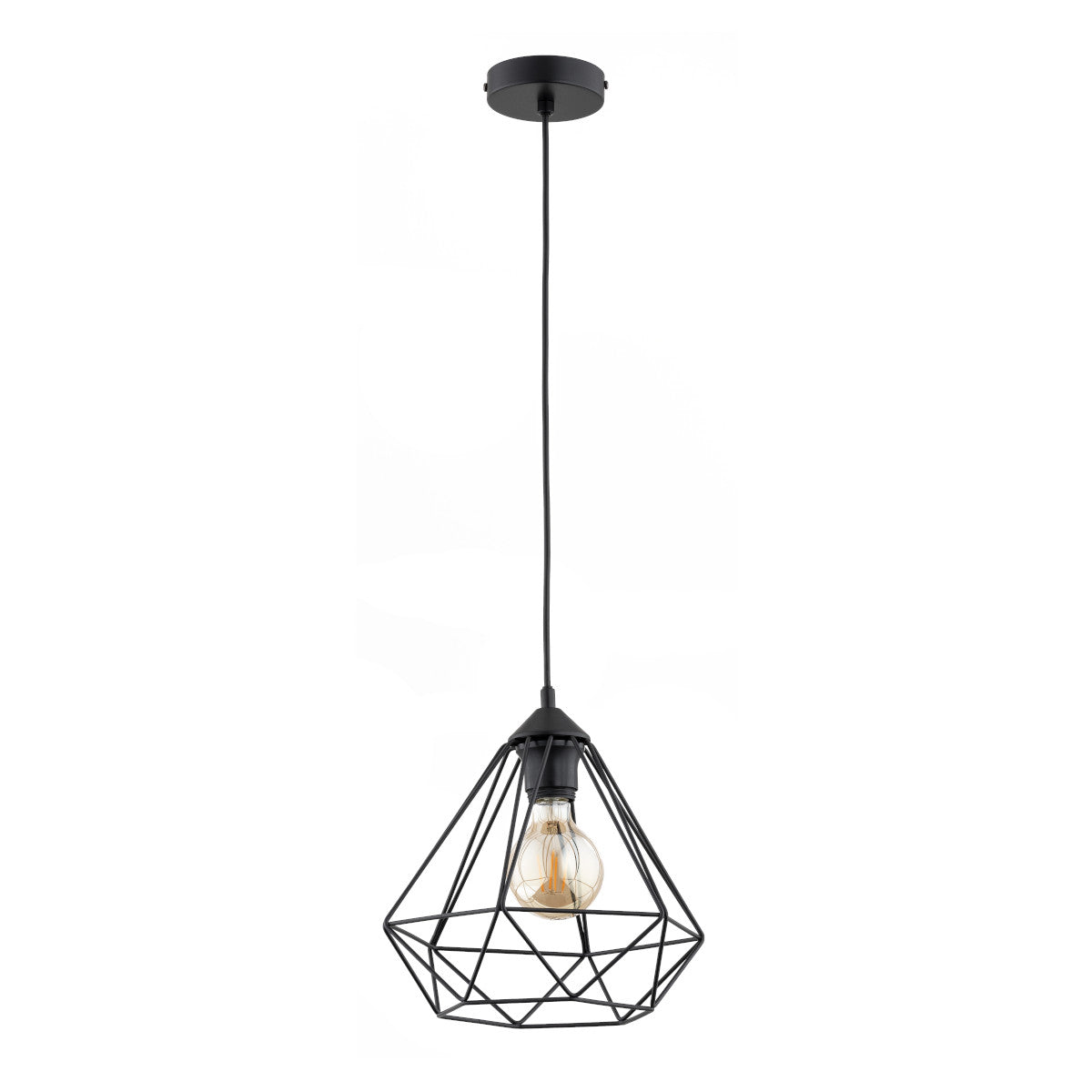 PENDANT LAMP ALFA KOSMOS Black 1 x E27