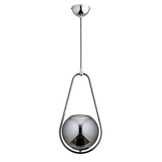 PENDANT LAMP ALFA ELIPSA Chrome 1 x E27