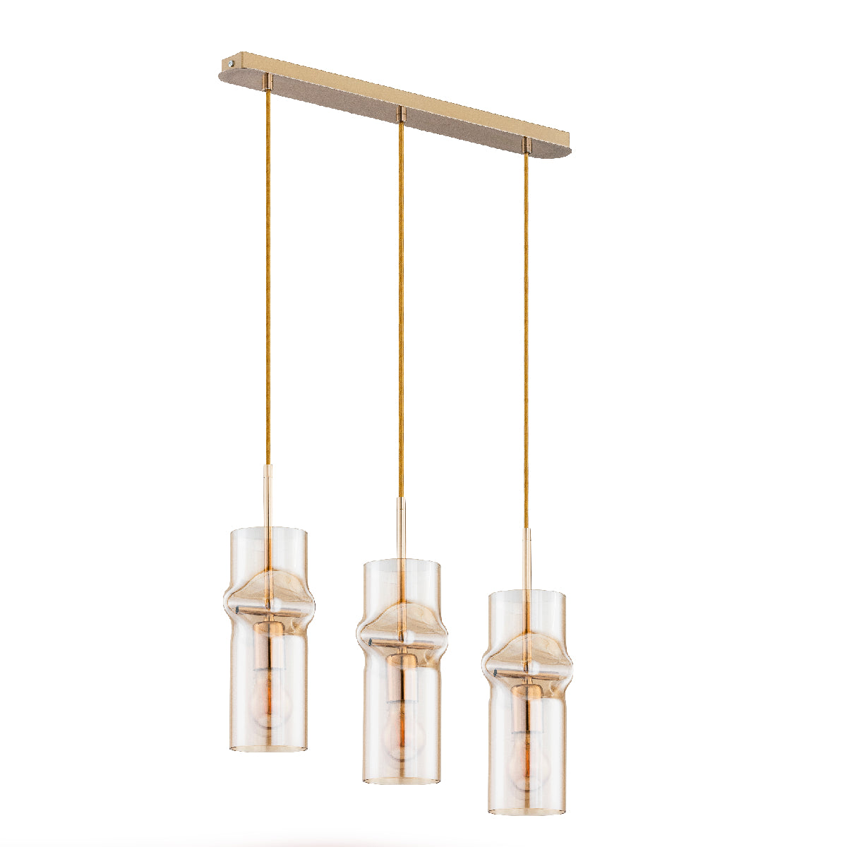 PENDANT LAMP ALFA KAPRIS Gold 3 x E27